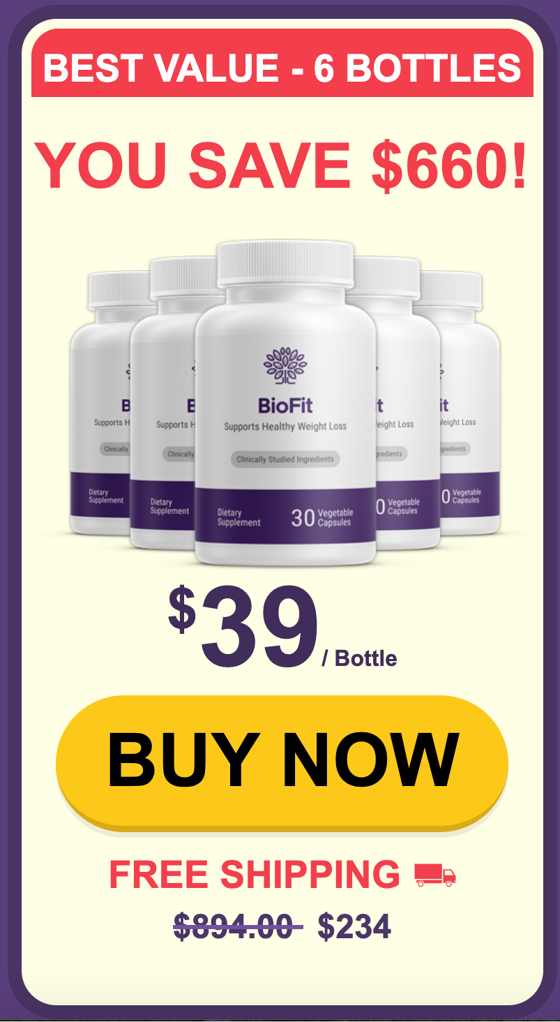 BioFit - 6 bottles