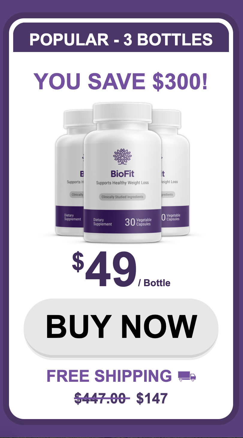 BioFit - 3 bottles